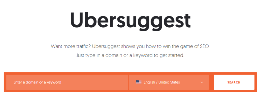 Keyword research kaise kare ,UberSuggest
