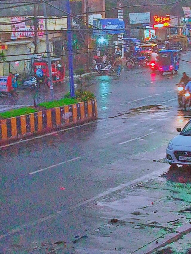 इंदौर: दिन भर रहा पारा High, शाम होते ही तेज हवा के साथ हुई बारिश